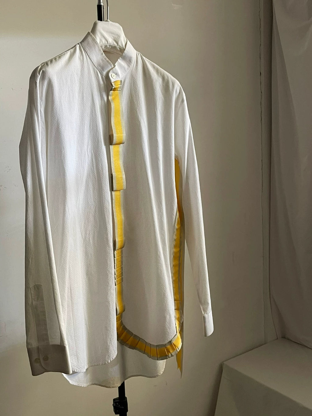 Walter Van Beirendonck SS17 ribbon shirt