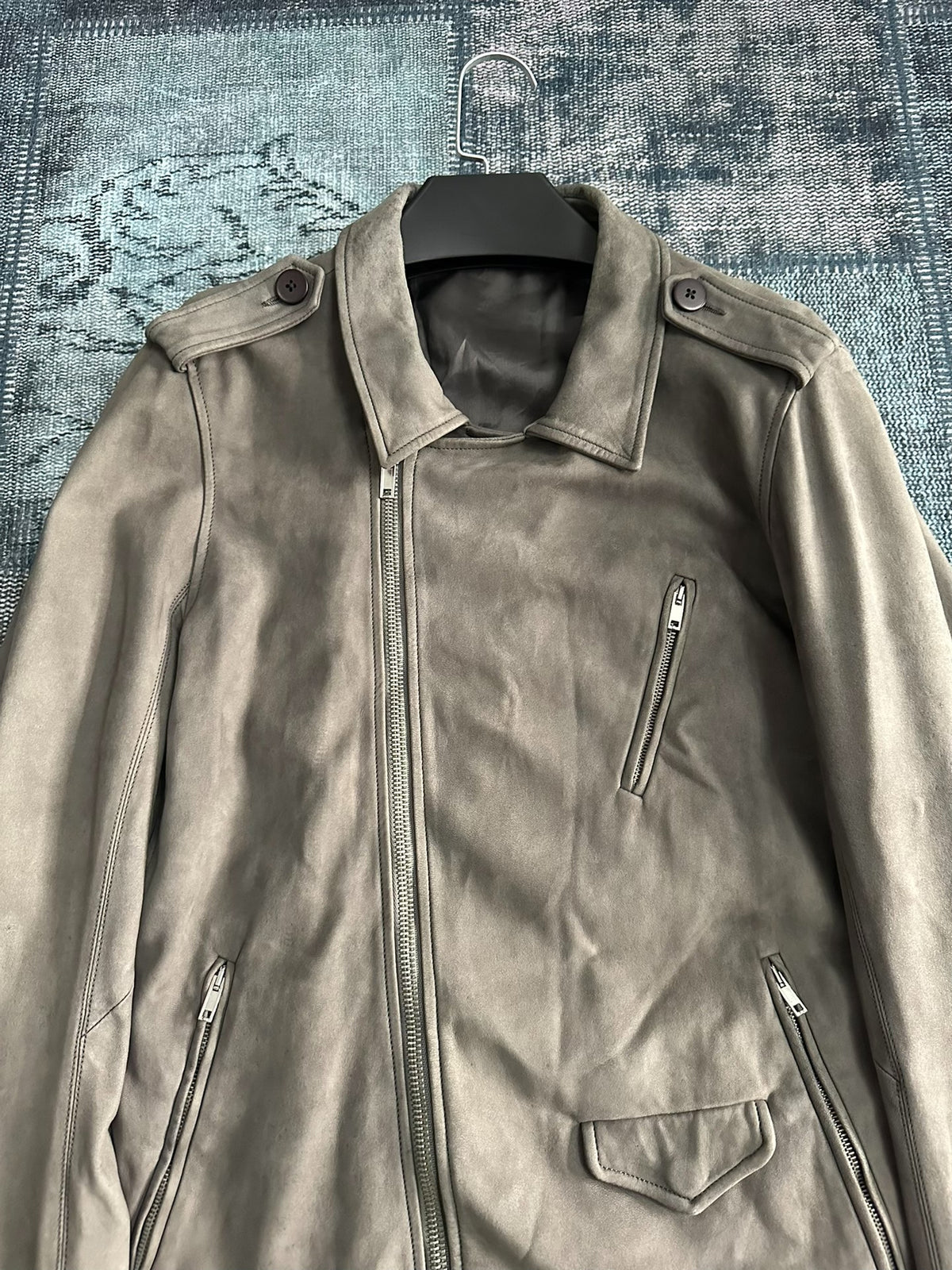 Rick Owens mainline leather jacket