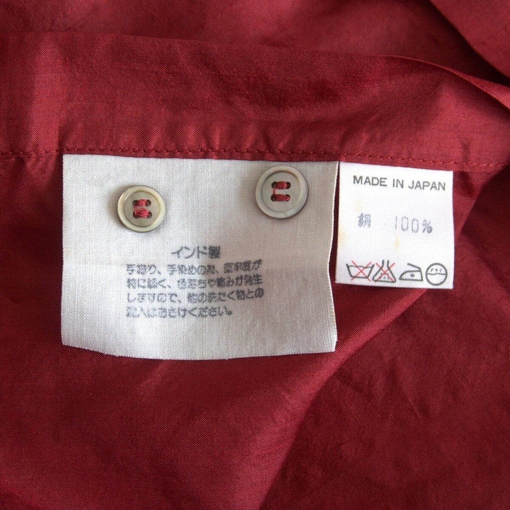 Yohji Yamamoto 1980s Silk Shirt