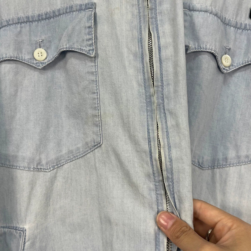 Miumiu Denim Zip-Up Jacket