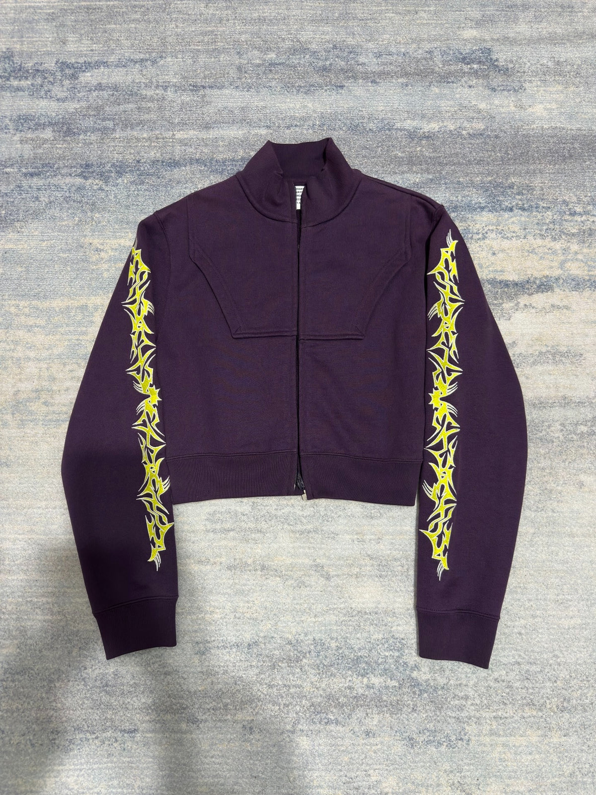 Vetements Beverly Hills Purple Short Jacket