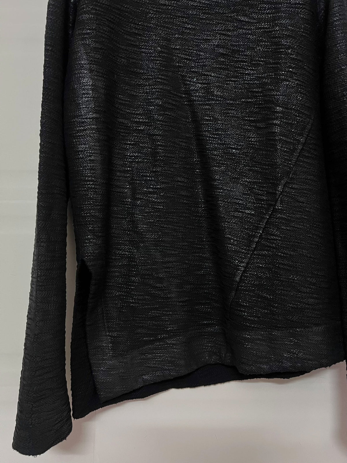 Julius SS18 Long Sleeve Cotton Waxed T-Shirt