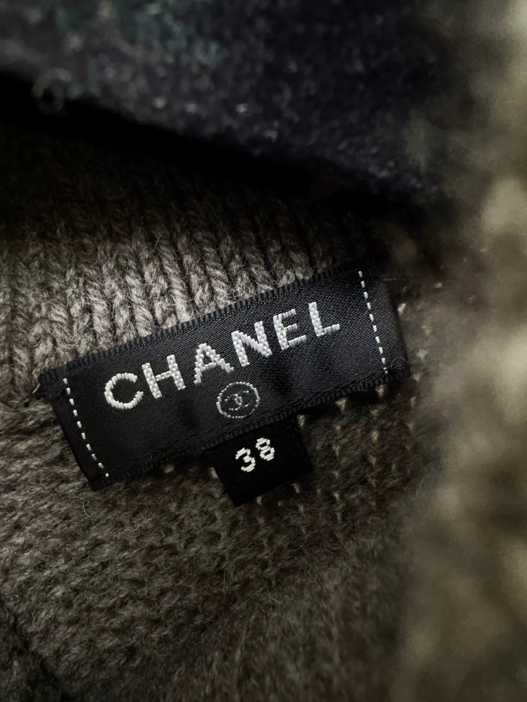 Chanel Snow Collection Knit Dress