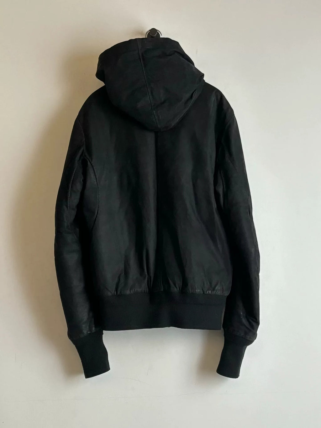 Isaac Sellam | Draped Leather Cotton Jacket