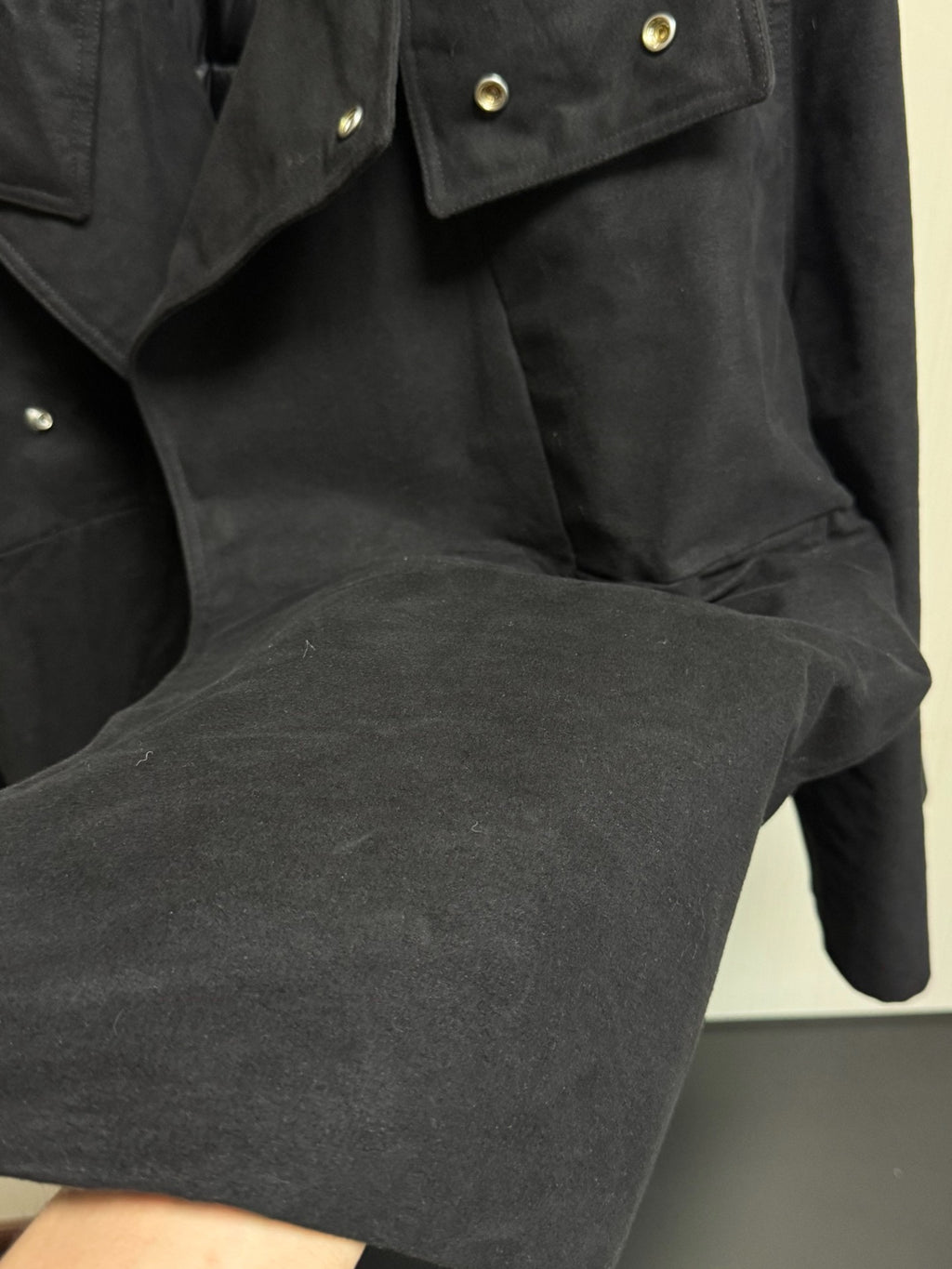 Rick Owens 23FW LUXOR JUMBO Suede Coat