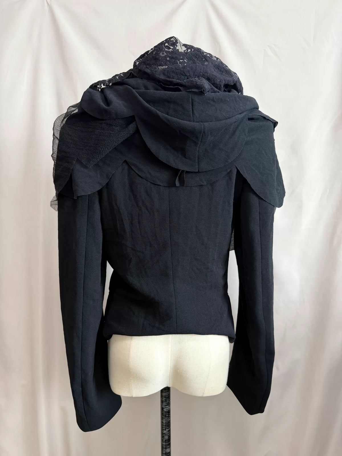 Comme des Garçons Rei Kawakubo 1995ad Mesh Layered Top Jacket