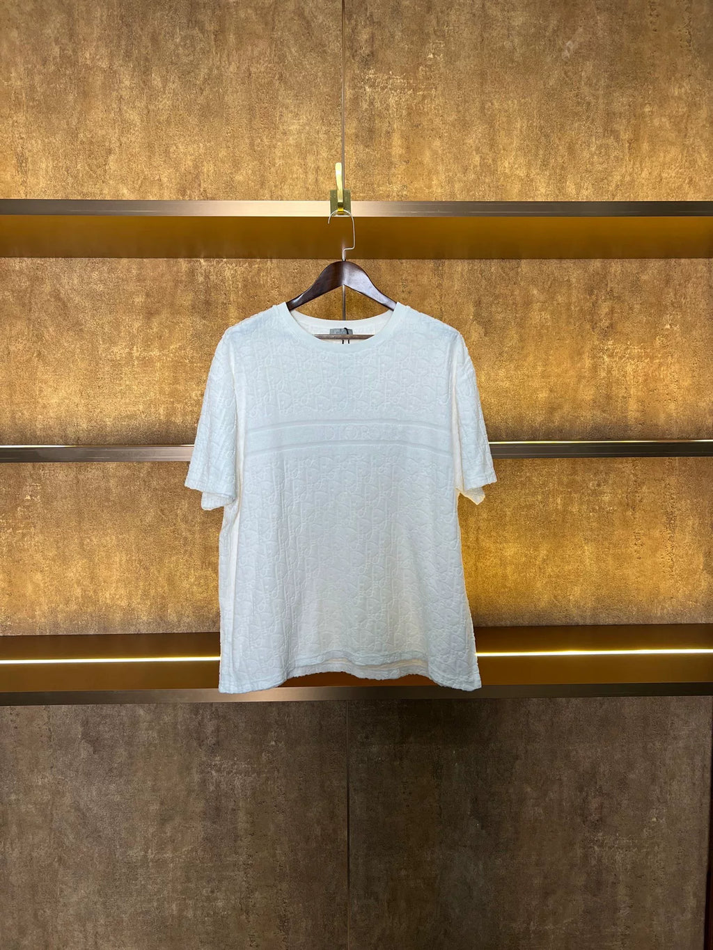 Dior All-Over Print Short Sleeve Top