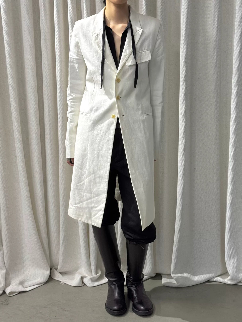 Ann Demeulemeester｜SS2015 Showpiece Knight Coat