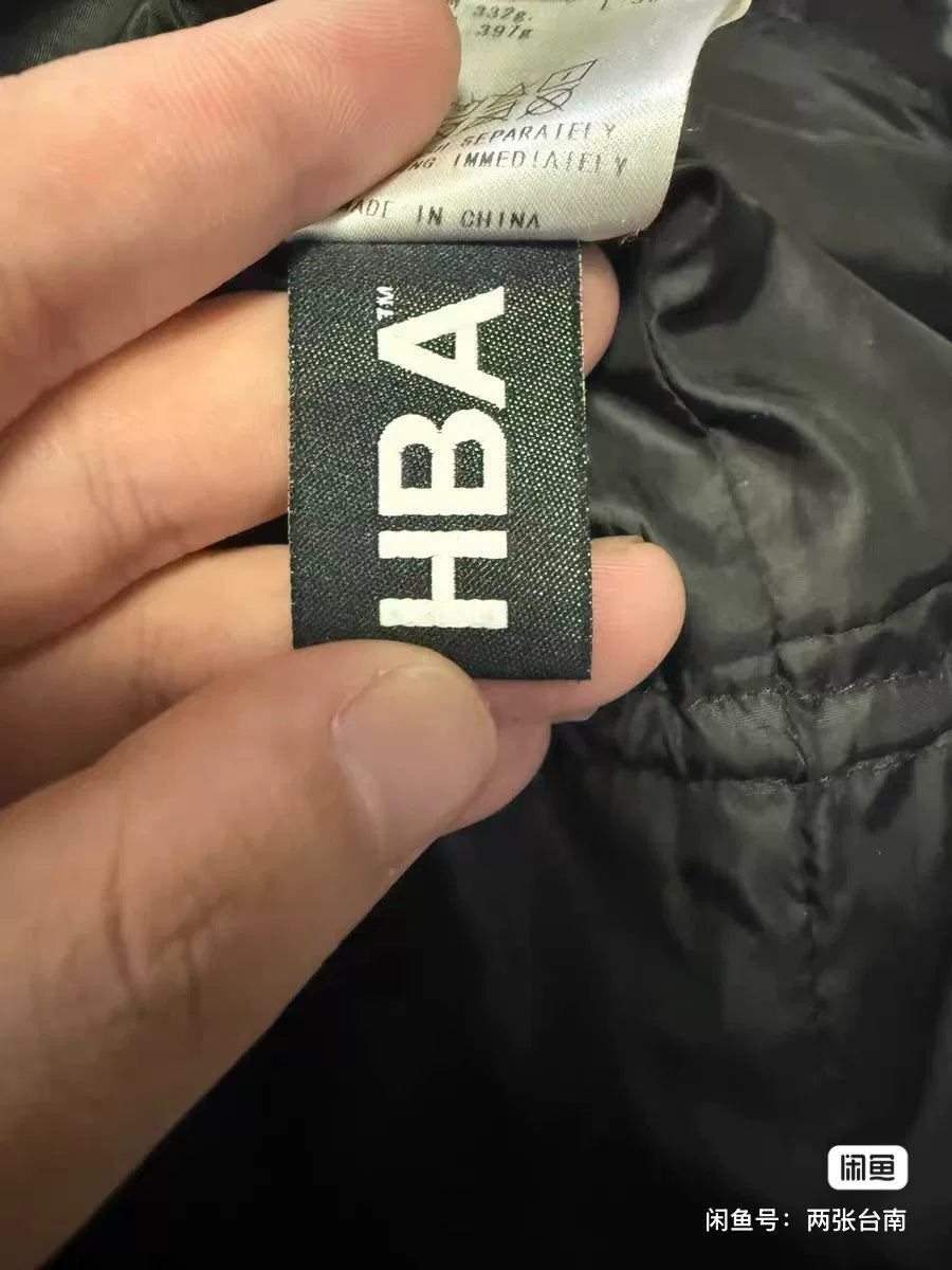 Hood By Air FW14 Multi-Zip Deconstructed Glossy Puffer Jacket