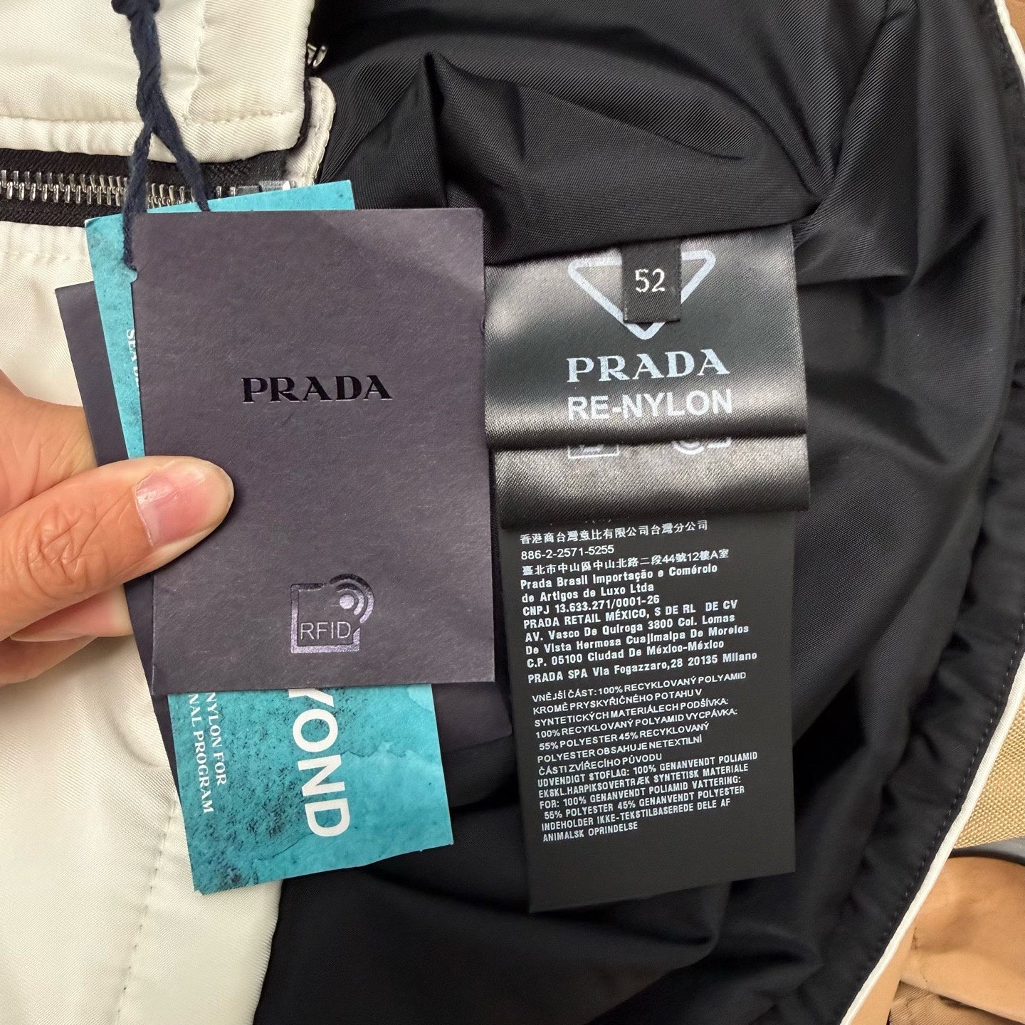 Prada Re-Nylon White Vest
