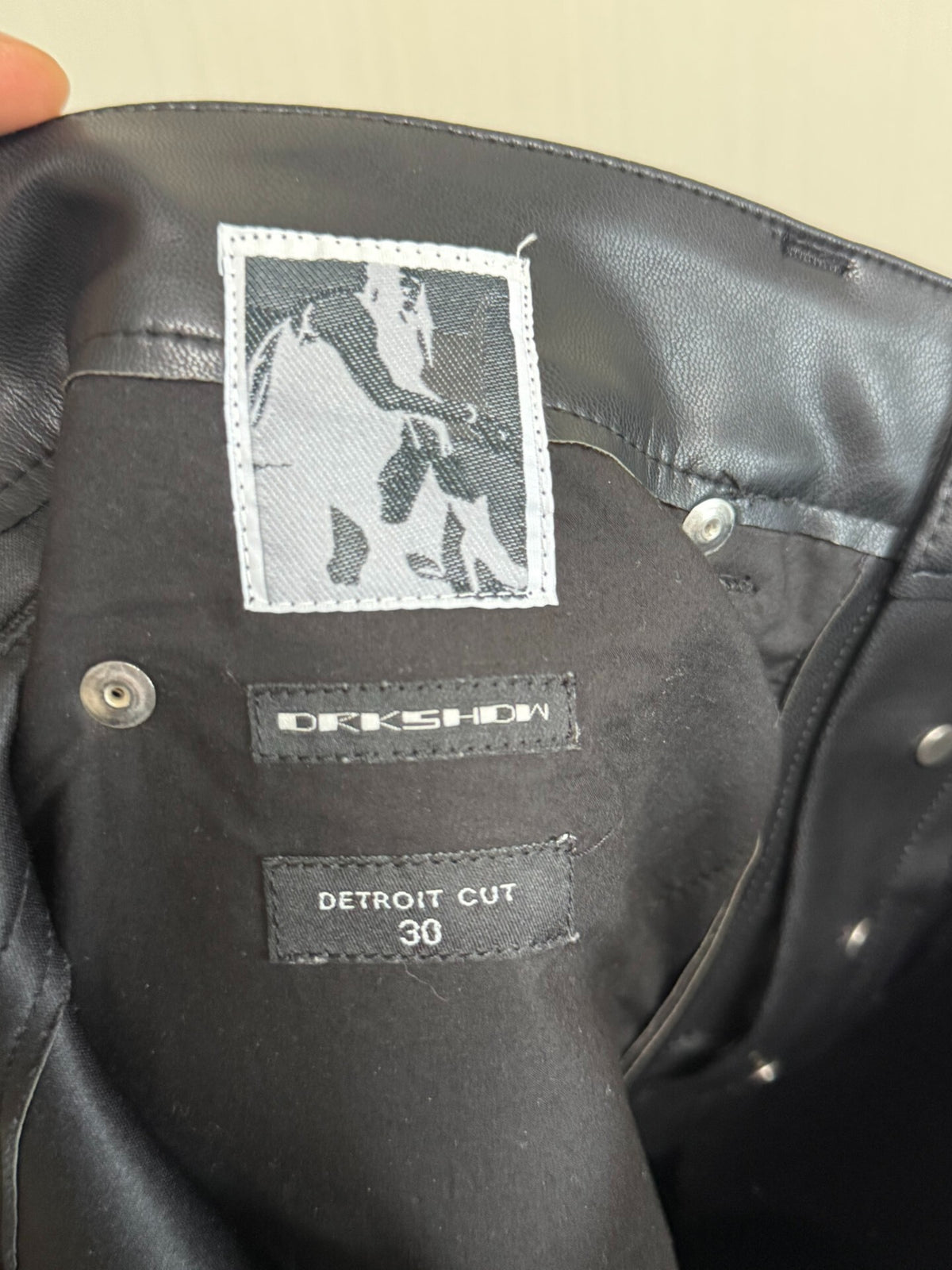 Rick Owens Tyrone leather pants