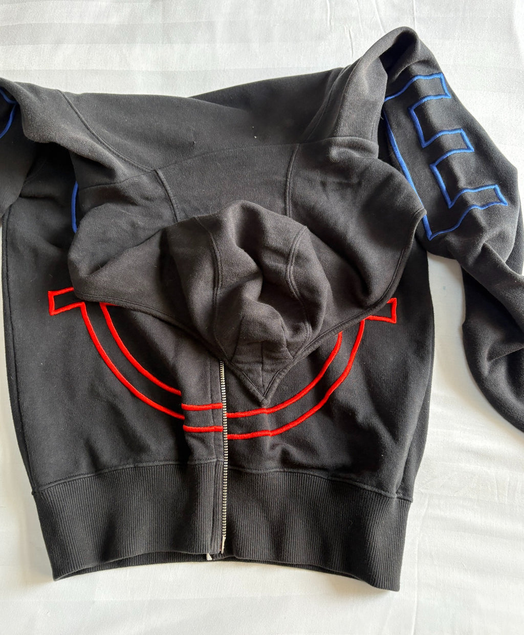 Walter van Beirendonck embroidered hoodie jacket