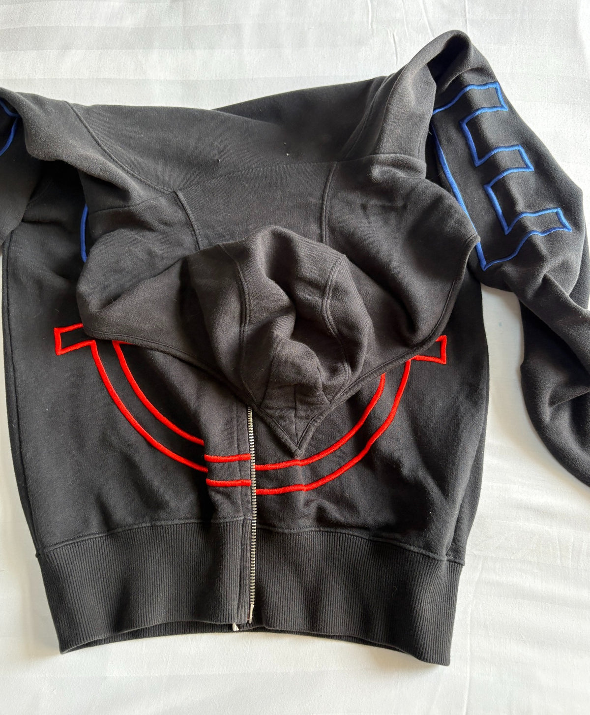 Walter van Beirendonck embroidered hoodie jacket