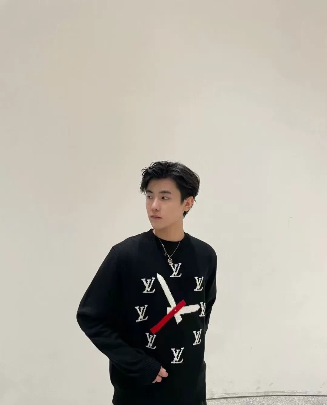 Louis Vuitton Clock Sweater