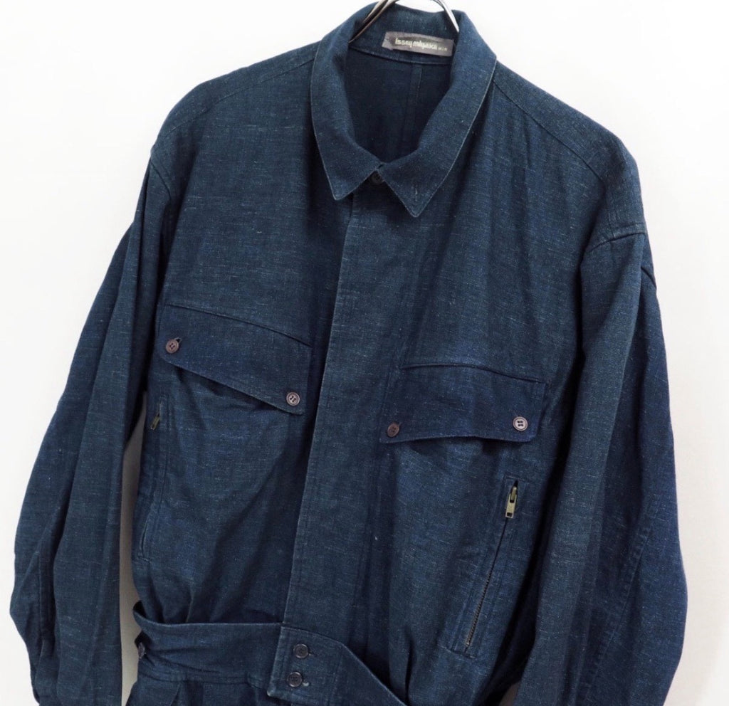 Issey Miyake 1980s Denim Jumpsuit