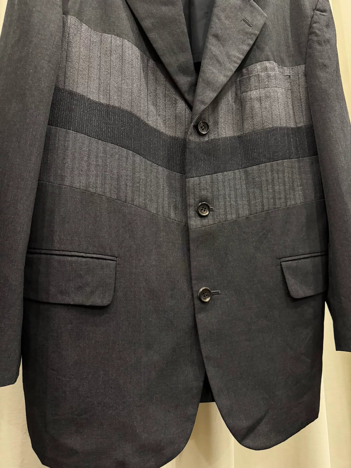 Comme des Garçons CDG 96AW Wool Patched Suit