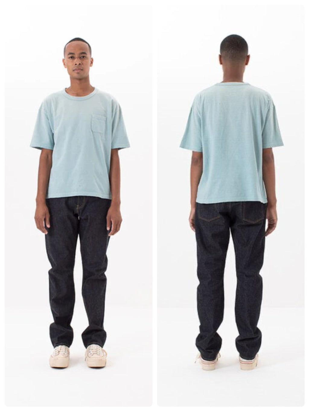 Visvim 22SS Amplus Distressed Tee S/S Crash Cotton Crew T-Shirt