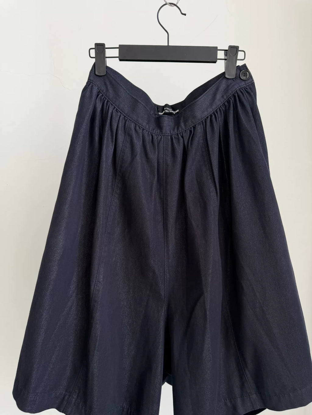Comme des Garcons 2011 Dark Navy Deformed Bud Skirt Pants