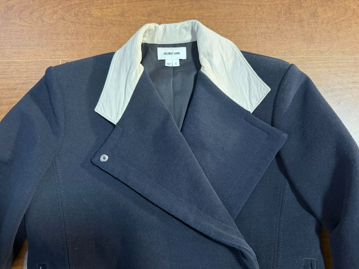 Helmut Lang Black Teddy Jacket