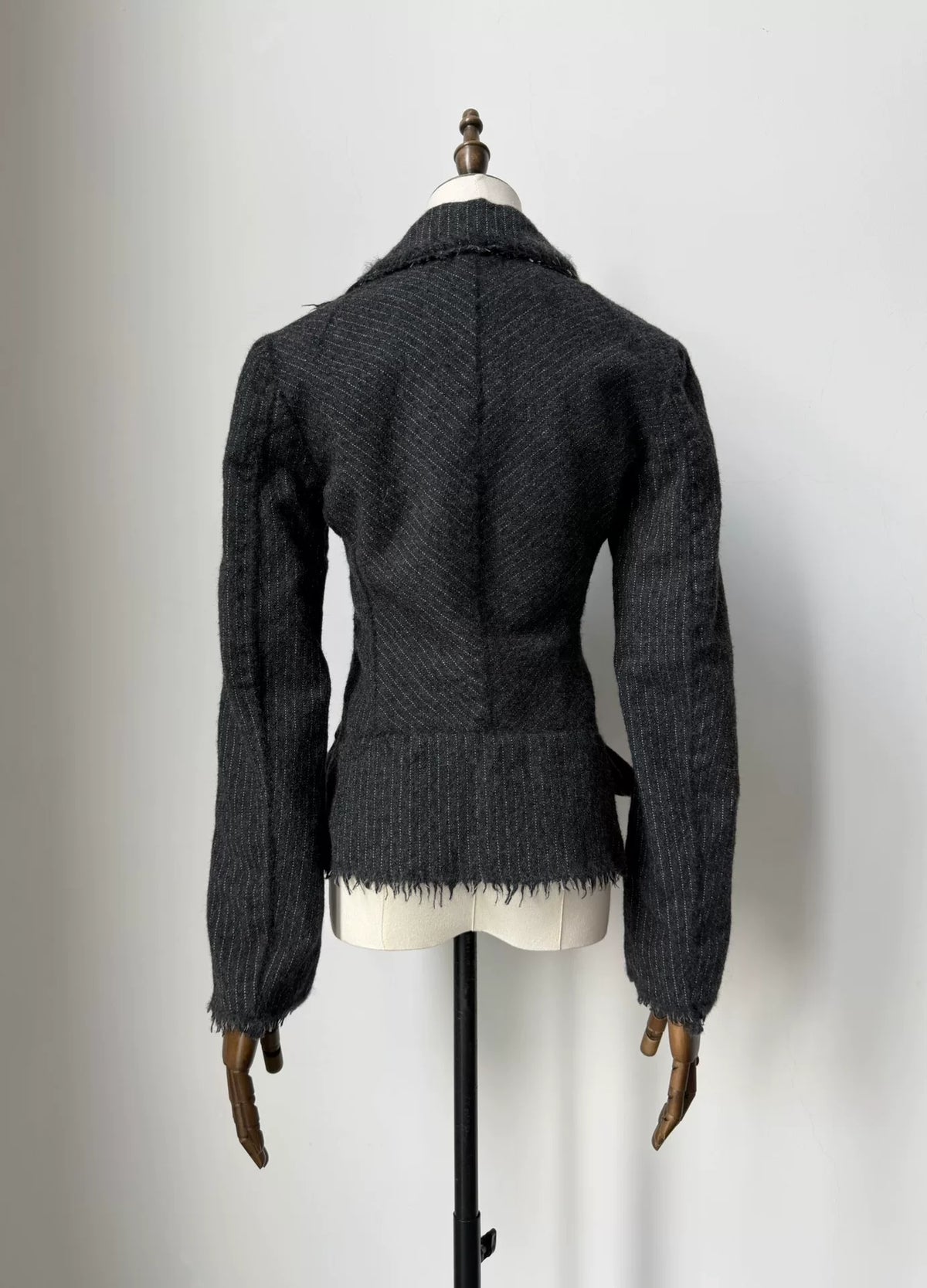 Junya Watanabe 2003 Runway Wool Flannel Butterfly Jacket Top