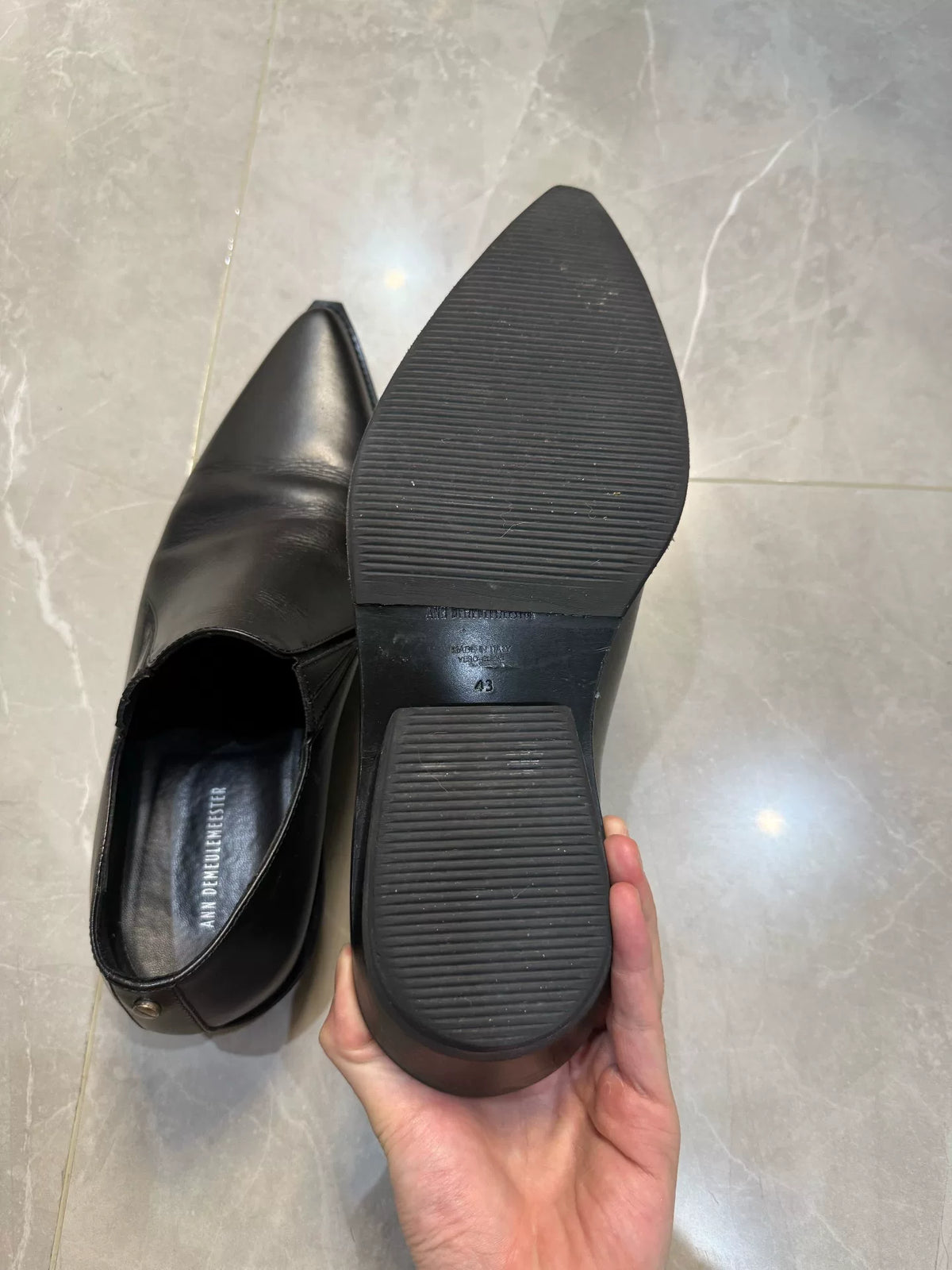Raf Simons SS06 Ann Pointed Toe Loafers