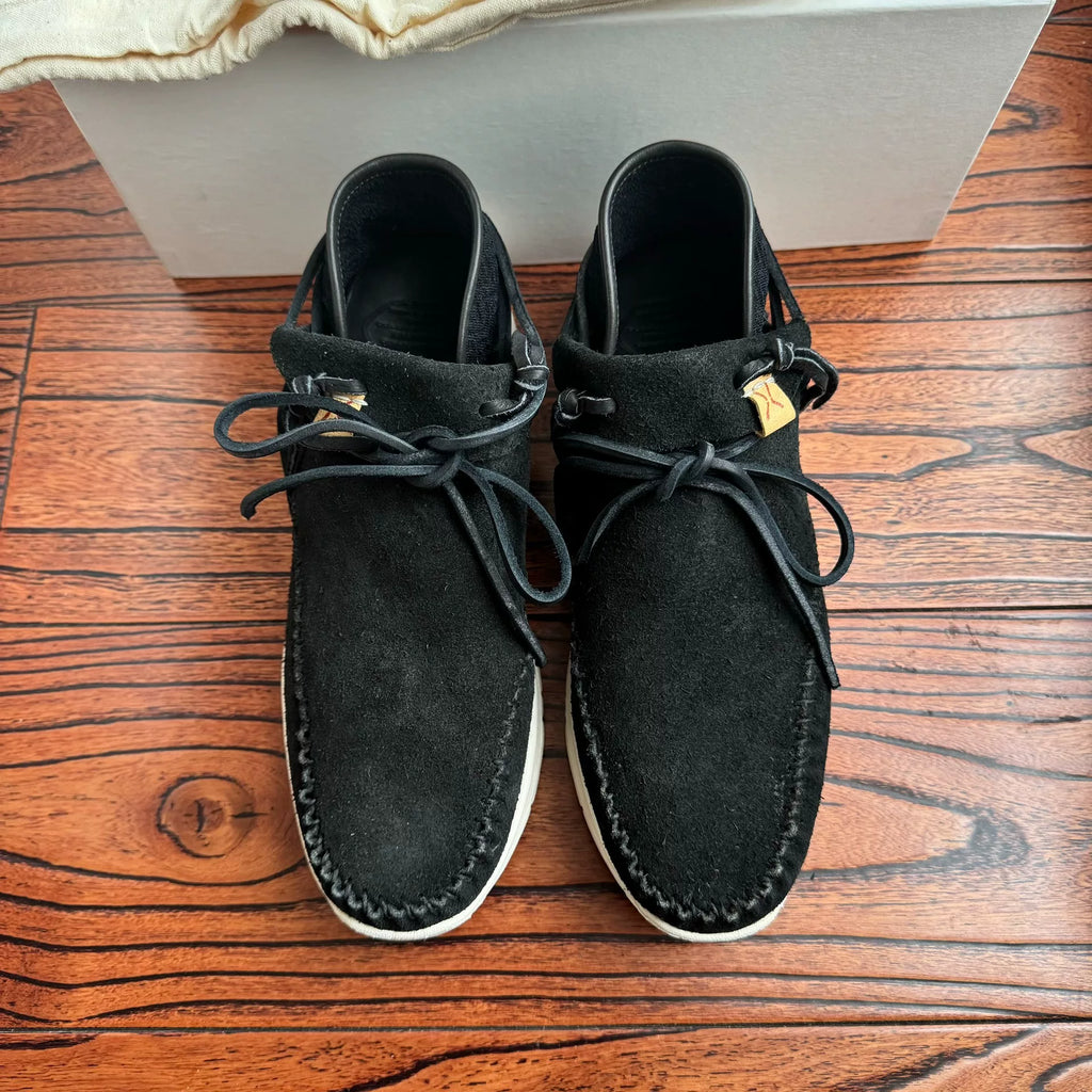 Visvim 17aw UTE MOC TRAINER FOLK (VEG SUEDE) Slip-on Casual Shoes