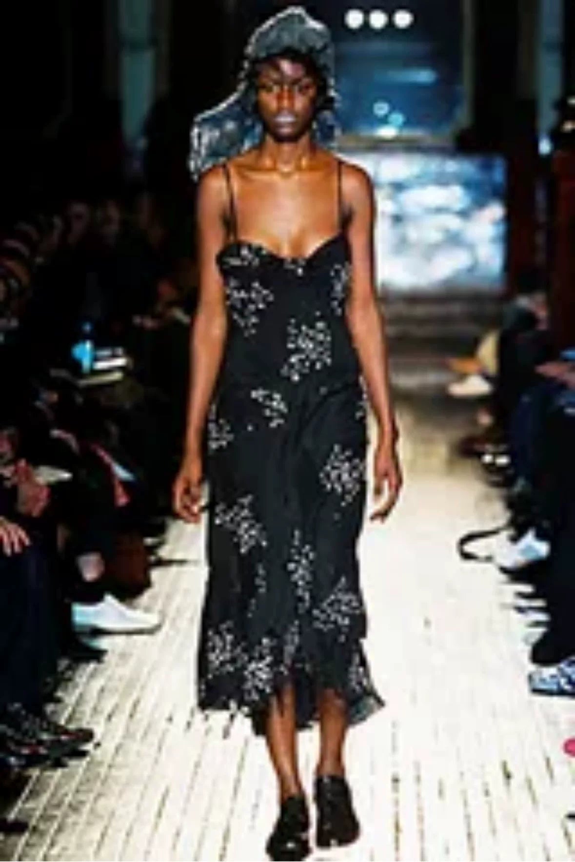Junya Watanabe 2003 Lace Beaded Top