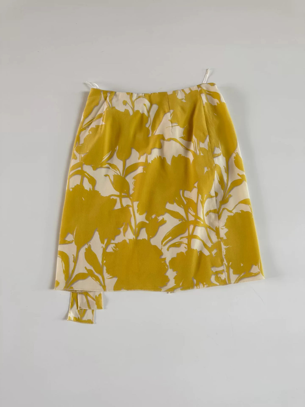 Prada Midi Silk Skirt
