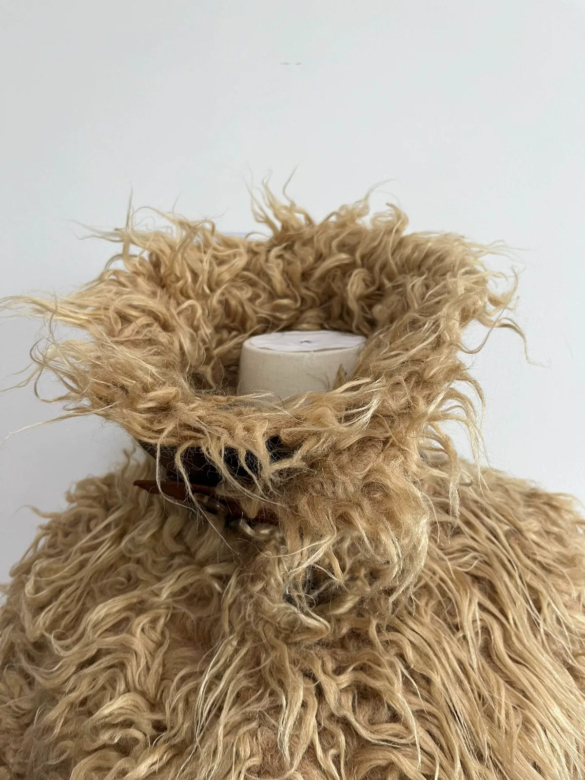 Junya Watanabe faux fur coat