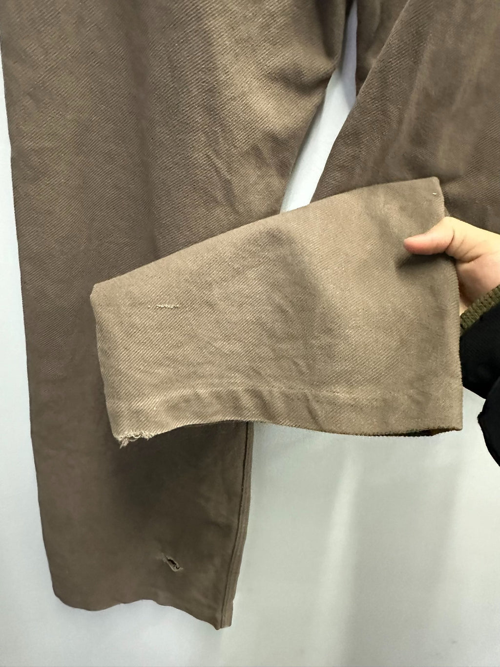 Rick Owens 24FW Brown Geth Mainline Jeans