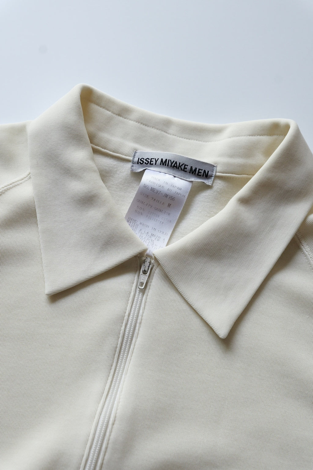 Issey Miyake SS99 Zip-Up Polo Shirt