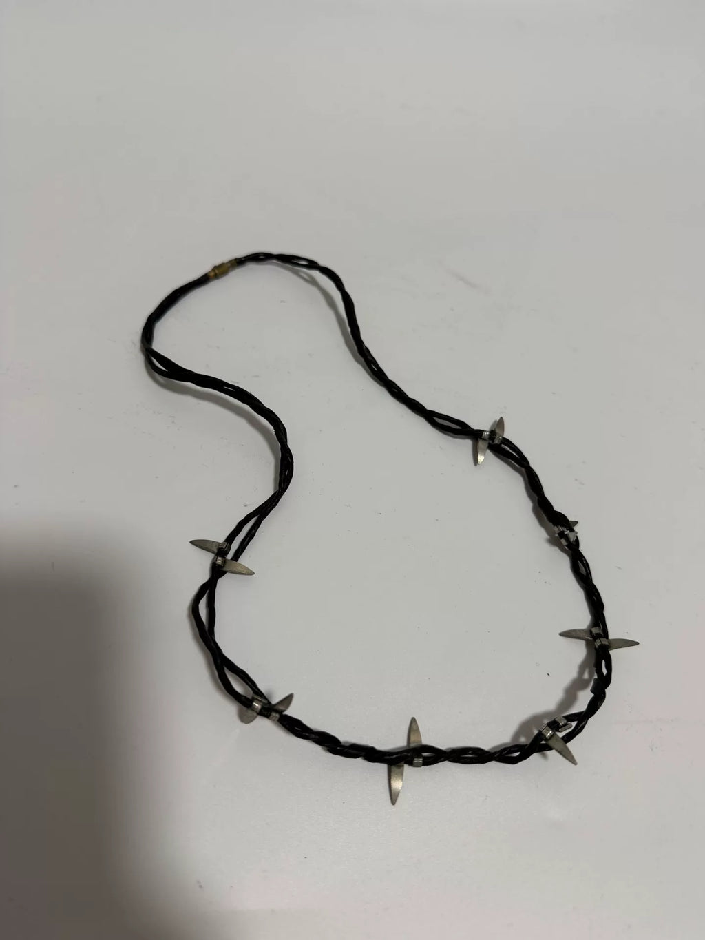 Undercover Barbed Wire Necklace Bracelet