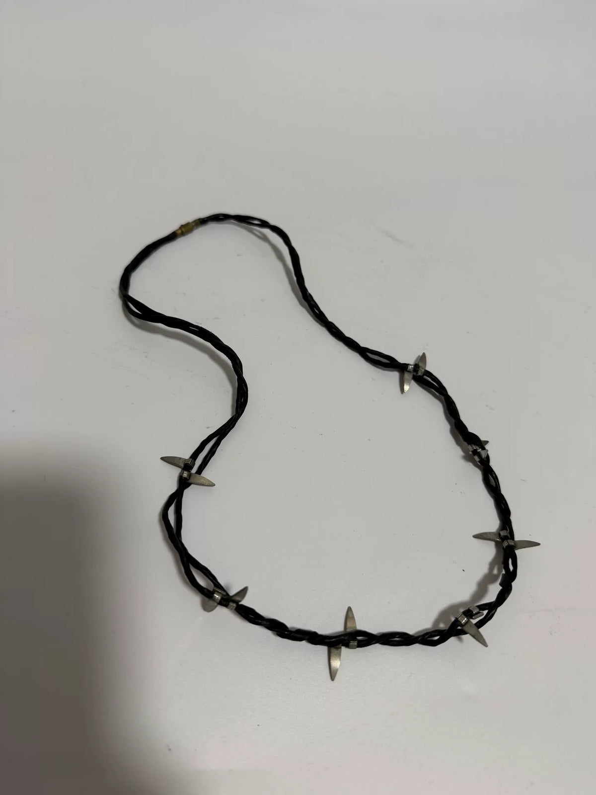 Undercover Barbed Wire Necklace Bracelet
