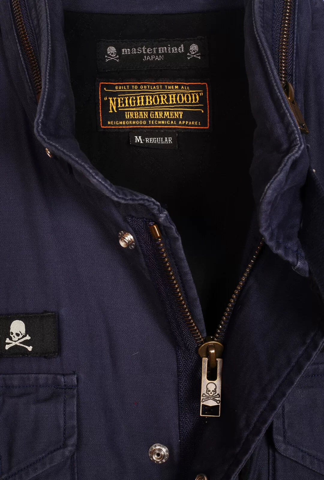 Mastermind Japan x Neighborhood Black Jacket