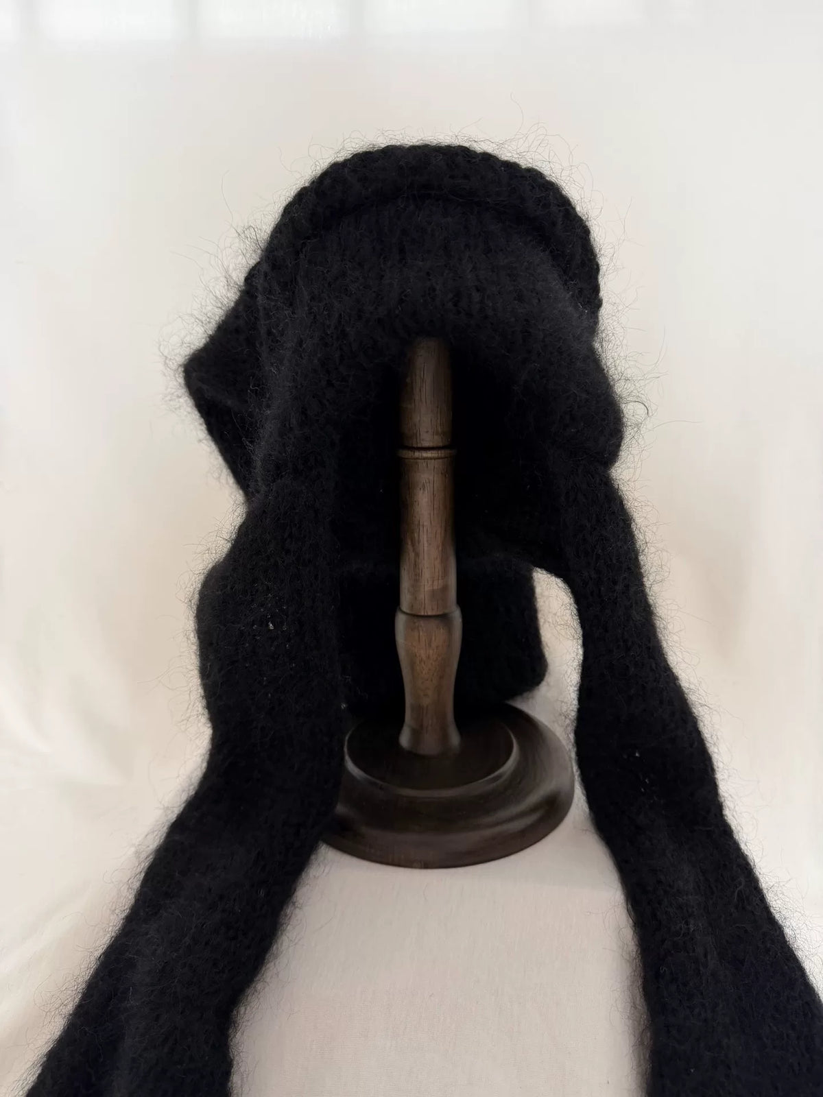 Yohji Yamamoto runway piece from the 1996 evening wear era beanie