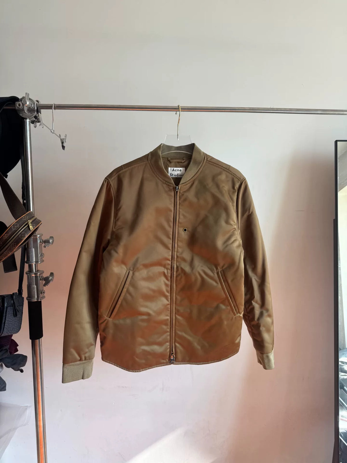 Acne Studios Ma1 Army Green Flight Jacket