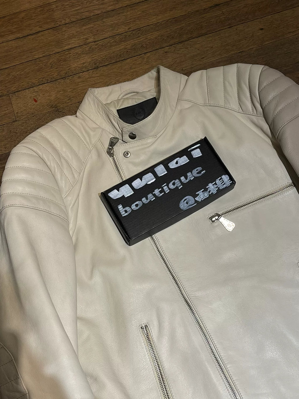 Alexander McQueen Motorcycle Leather Jacket