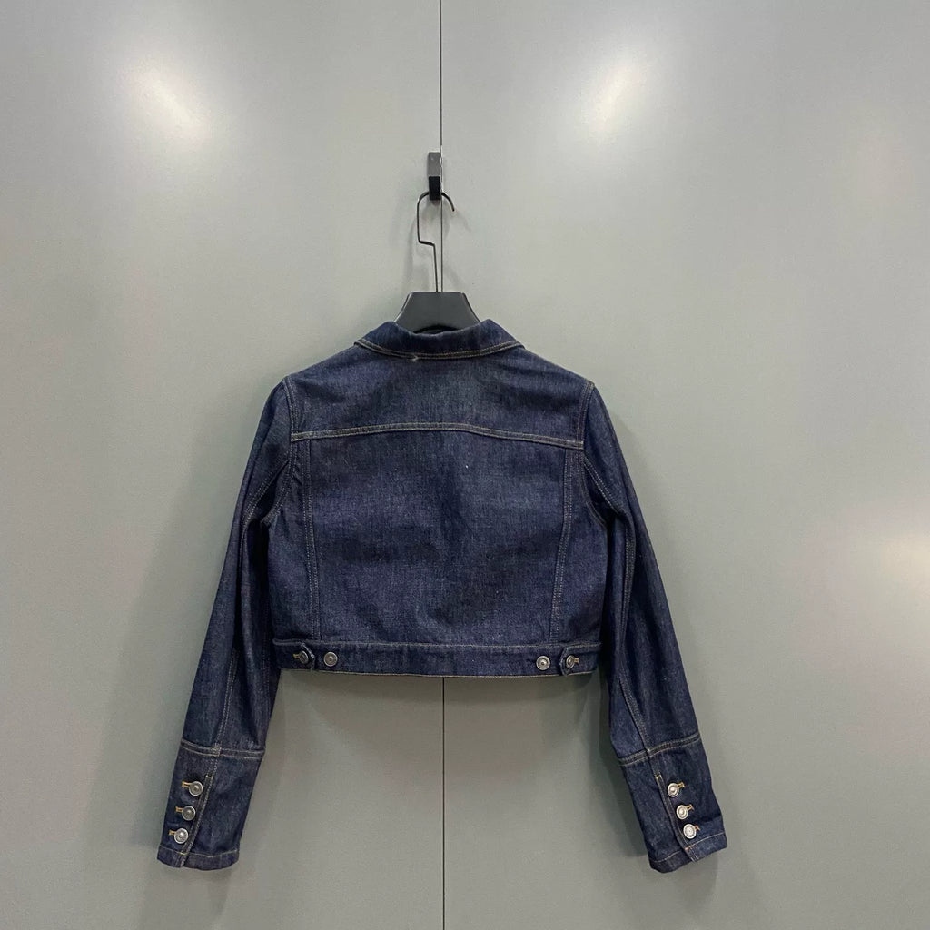Dior Single-Breasted Denim Jacket