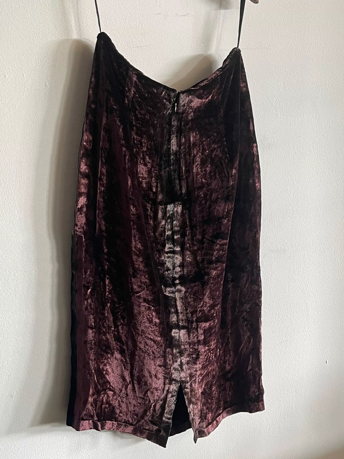 Maison Martin Margiela Red Wine Blackberry · Velvet Skirt