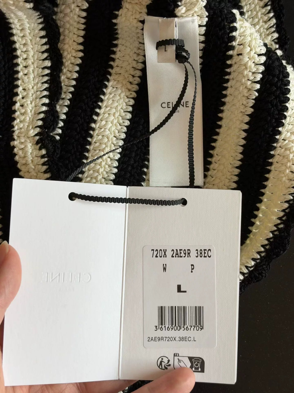 Celine Striped Vest