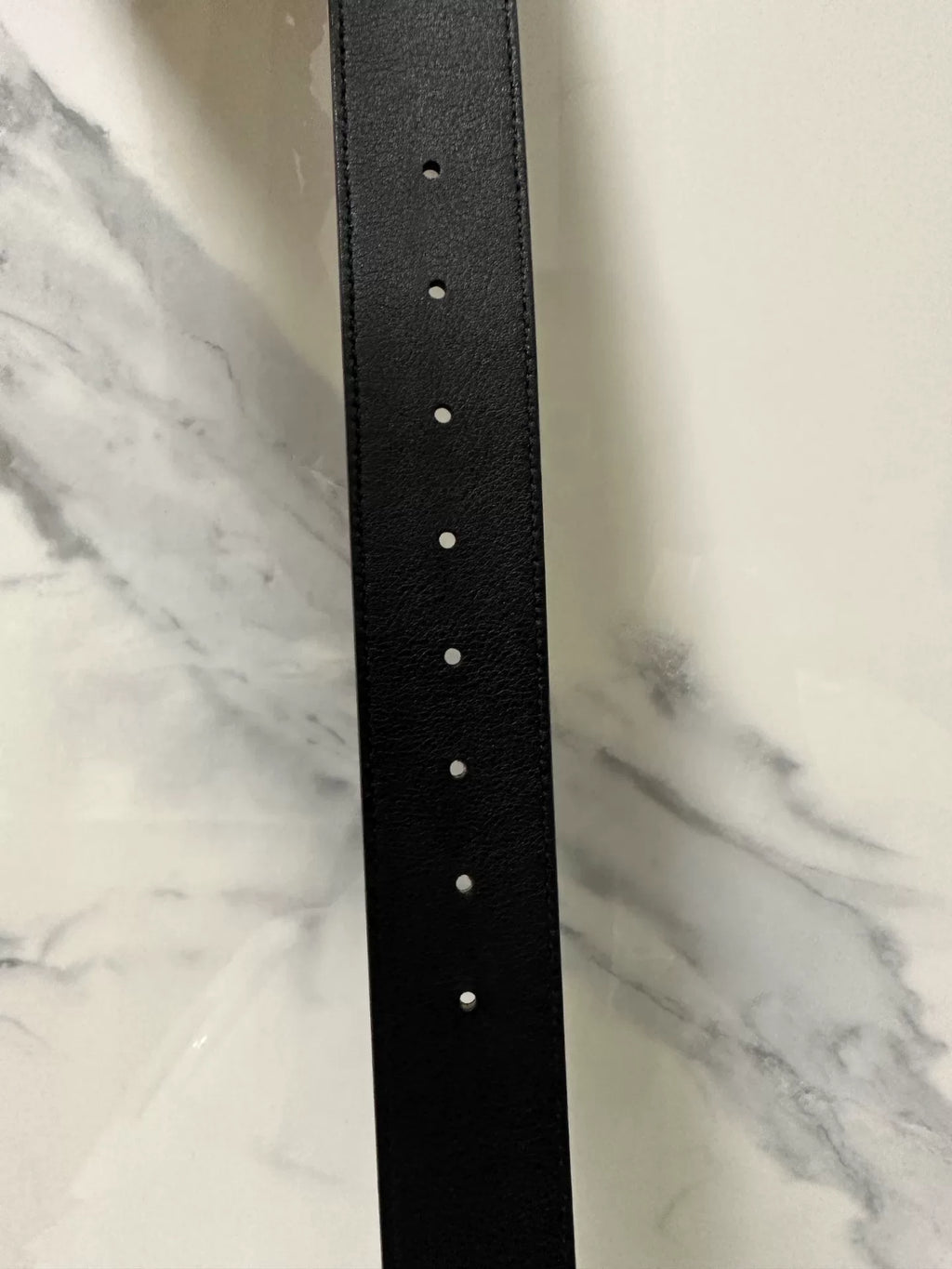 Gucci Black Double G Gold Buckle Belt