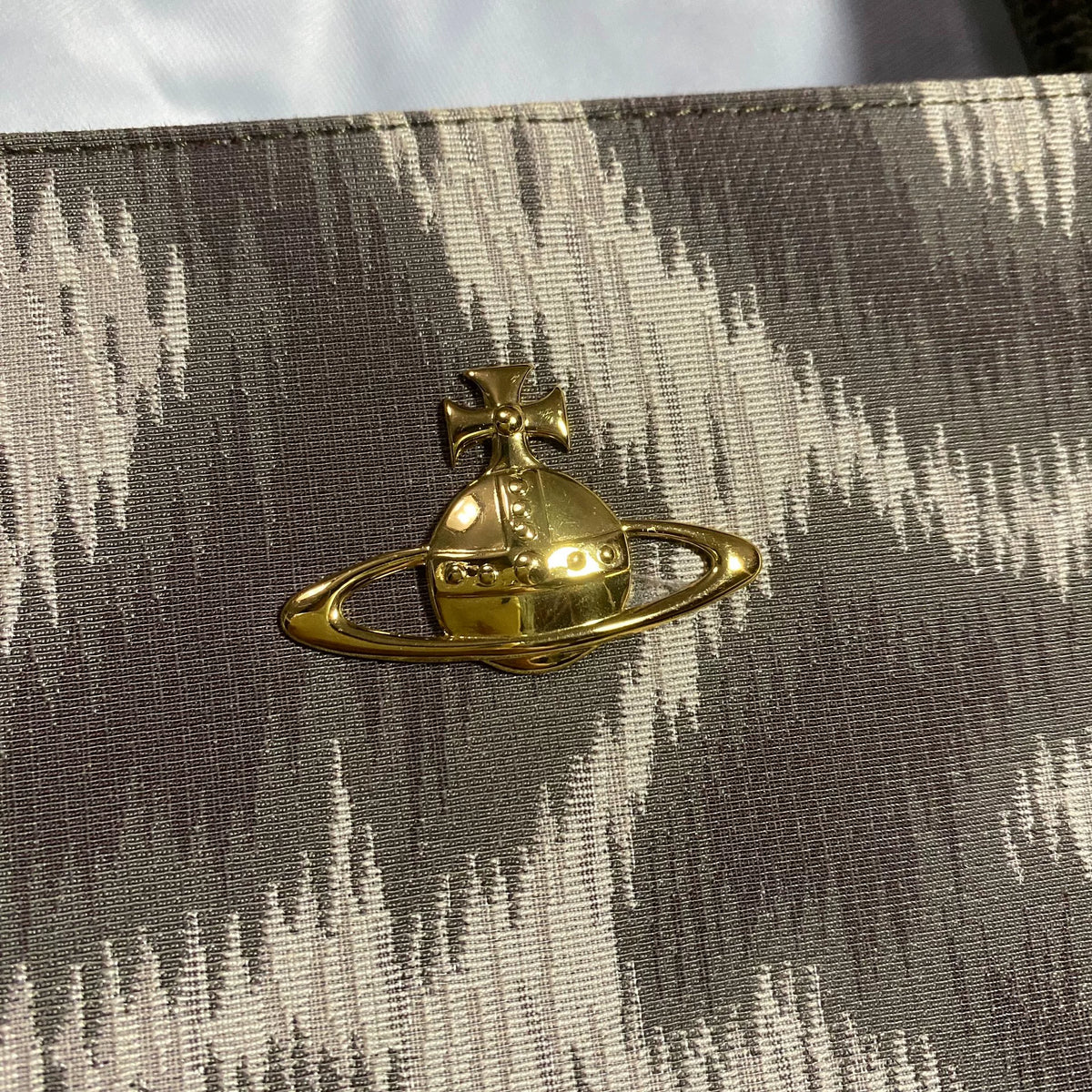 Vivienne Westwood Leopard Print Handheld Bag