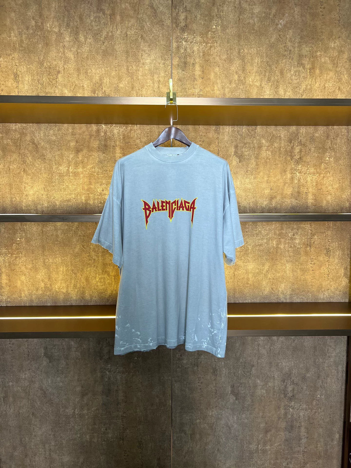 Balenciaga Flame Short Sleeve Top