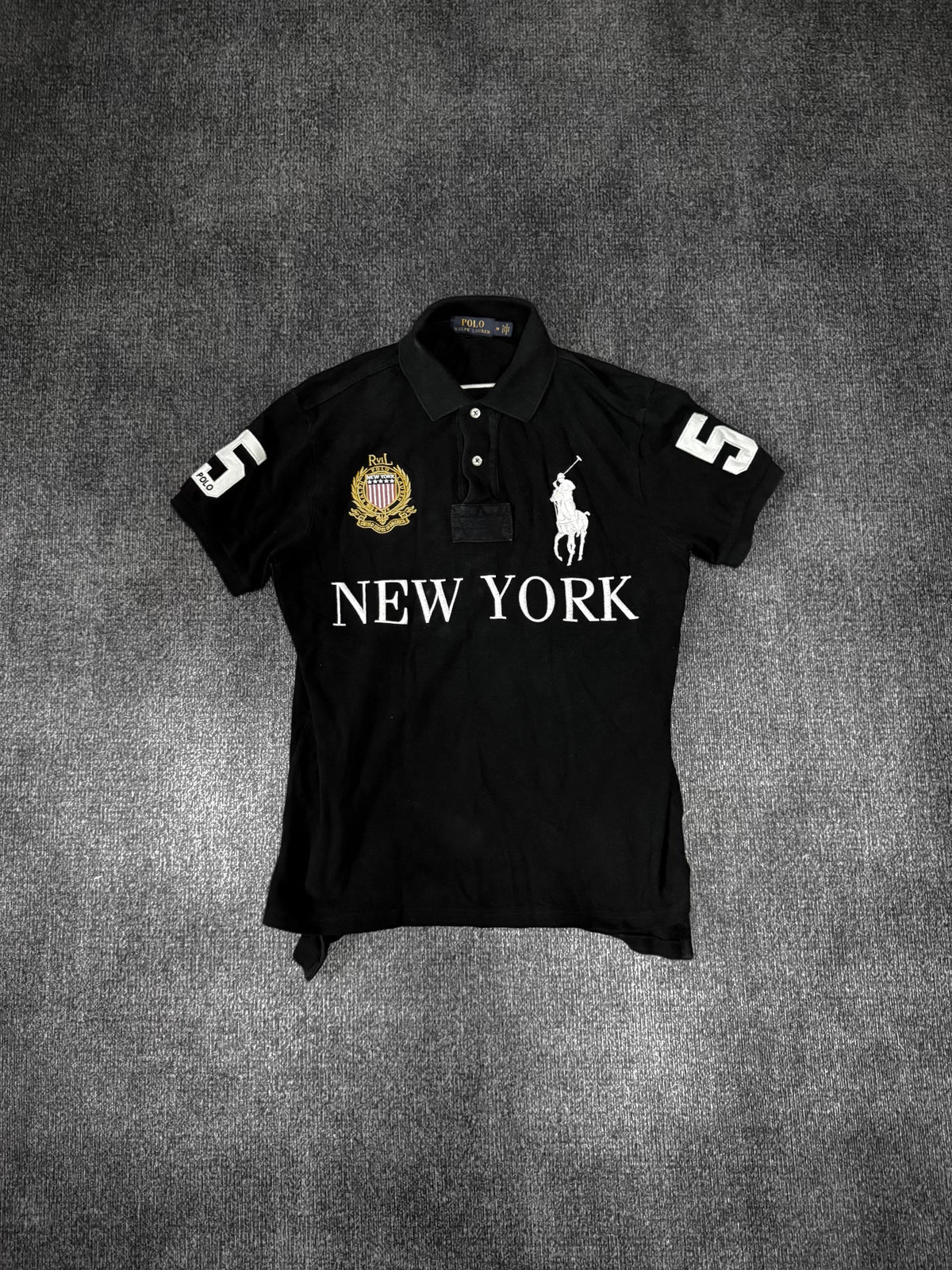 Ralph Lauren New York Limited Edition Short-sleeved Polo Shirt Big Pony Logo
