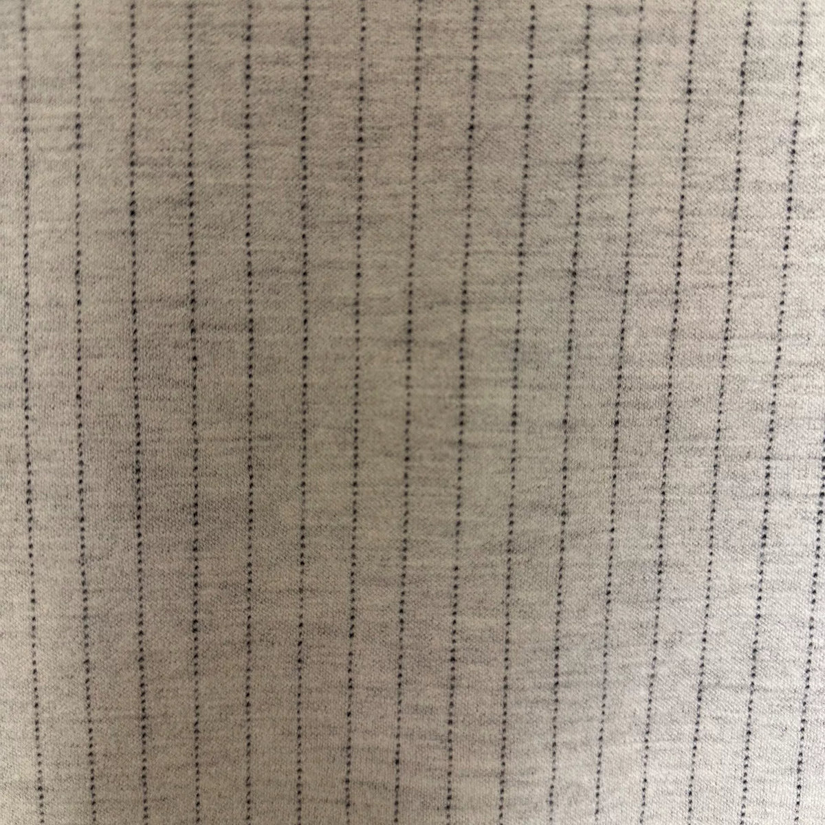 Dior Vintage Vertical Stripe Wool-Cotton Atelier Short Sleeve T-Shirt