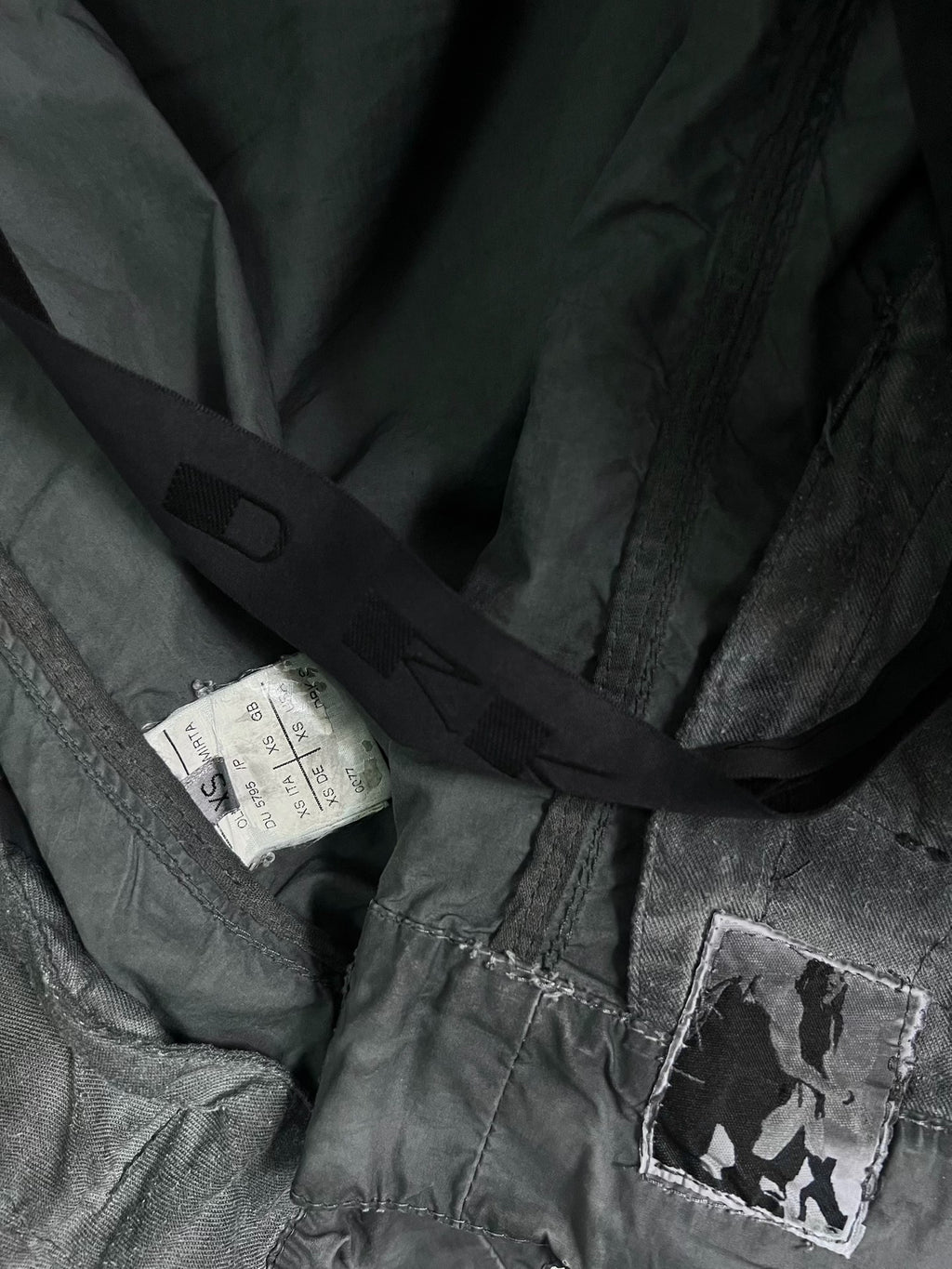 Rick Owens Vintage Dirty-Dye Distressed Jacket