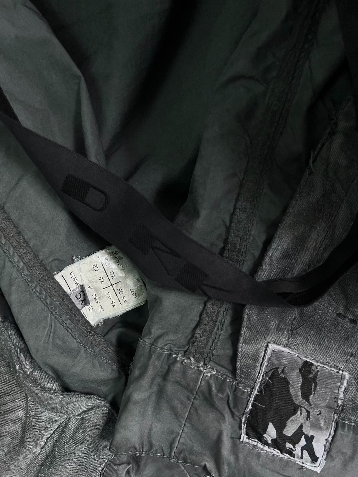 Rick Owens Vintage Dirty-Dye Distressed Jacket
