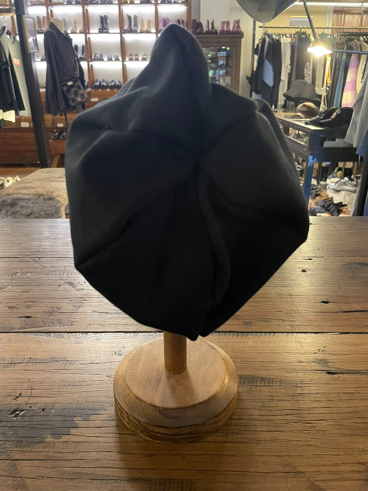 mastermind Japan FW15 Black Gold Logo A-GIRL'S Cotton Beanie