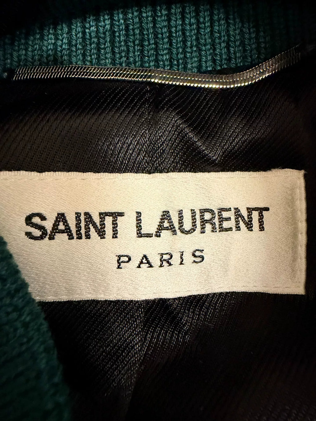 Saint Laurent FW20 Olive Teddy Jacket