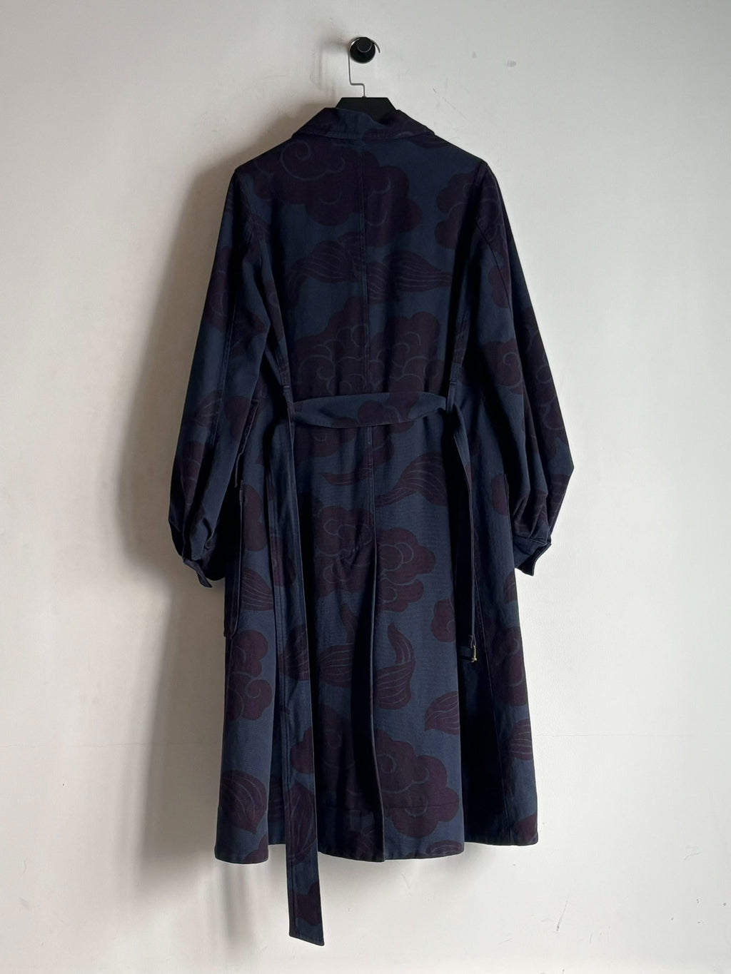 Dries Van Noten | AW2015 Black Cloud Pattern Coat